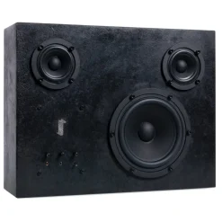 Transparent Steel högtalare