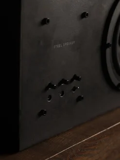 Transparent Steel högtalare