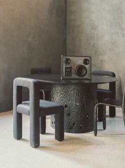 Transparent Transparent högtalare, svart - röd