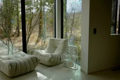 Transparent Transparent högtalare, vit