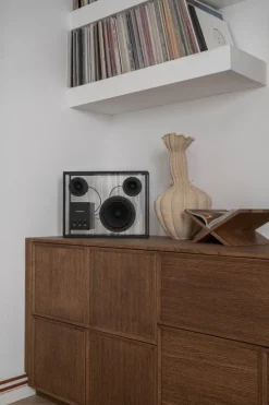 Transparent Transparent högtalare, svart