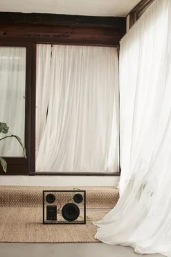 Transparent Transparent högtalare, svart