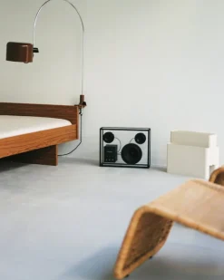 Transparent Transparent högtalare, svart