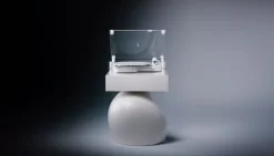 Transparent Transparent Turntable, vit