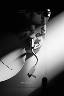 Transparent Transparent Turntable, vit