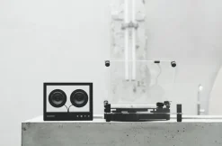 Transparent Transparent Turntable, svart