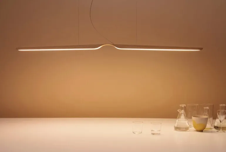 Tunto Swan pendellampa, 2700K, DALI dimbar, ek