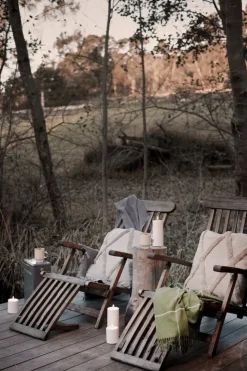 Uyuni Lighting Outdoor LED blockljus, 8,4 x 10 cm, vit