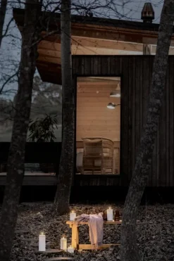 Uyuni Lighting Outdoor LED blockljus, 8,4 x 10 cm, vit