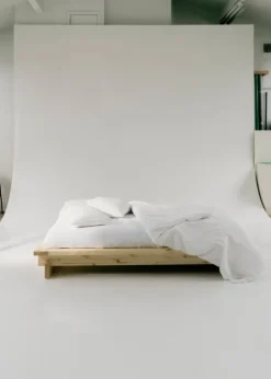 Vaarnii 017 Aamu, sängram, 160 cm, furu