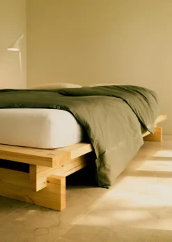 Vaarnii 017 Aamu, sängram, 160 cm, furu