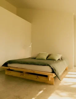 Vaarnii 017 Aamu, sängram, 160 cm, furu