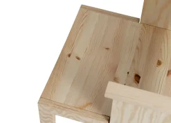 Vaarnii 016 Maasto matstol med armstöd, furu