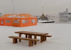 Vaarnii 013 Osa utomhus matbord, 270 cm, tall