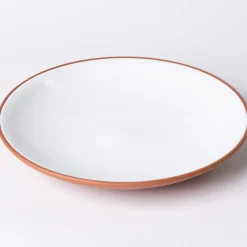 Vaidava Ceramics Earth mittskål, 39 cm, vit