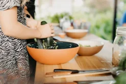 Vaidava Ceramics Earth Raw skål, 2 l, brun - beige