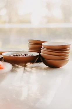Vaidava Ceramics Earth Raw skål, 2 l, brun - beige