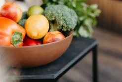 Vaidava Ceramics Earth Raw skål, 2 l, brun - beige