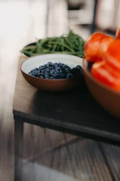 Vaidava Ceramics Earth Raw skål, 0,6 l, brun - beige