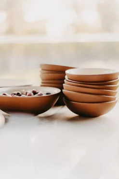 Vaidava Ceramics Earth Raw skål, 0,6 l, brun - beige