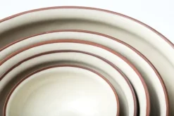 Vaidava Ceramics Earth Raw skål, 0,6 l, brun - beige