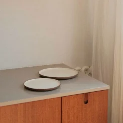 Vaidava Ceramics Earth Raw tallrik, 22 cm, brun - beige