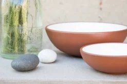 Vaidava Ceramics Earth skål 2 l, vit