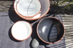 Vaidava Ceramics Earth skål 0,2 l, vit