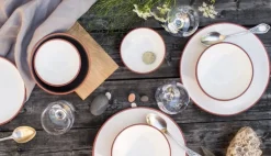 Vaidava Ceramics Earth tallrik 22 cm, vit