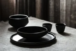 Vaidava Ceramics Eclipse tallrik 34 cm, svart