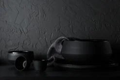 Vaidava Ceramics Eclipse skål 4 l, svart