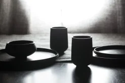 Vaidava Ceramics Eclipse tallrik 20 cm, svart