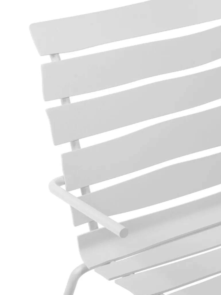 valerie_objects Aligned lounge stol, off-white