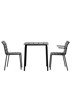 valerie_objects Aligned stol, svart