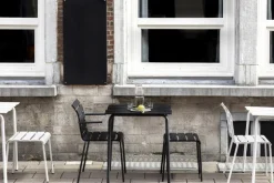 valerie_objects Aligned stol, off-white