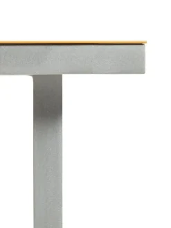 valerie_objects Alu matbord, medium, gult