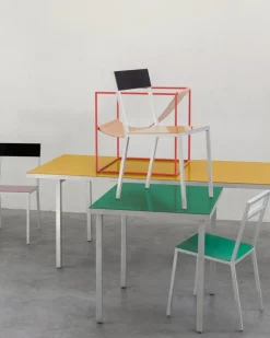 valerie_objects Alu matbord, litet, grönt