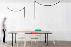 valerie_objects Alu stol, mörkblå - grön