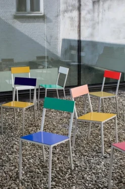 valerie_objects Alu stol, mörkblå - grön