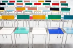 valerie_objects Alu stol, mörkblå - grön