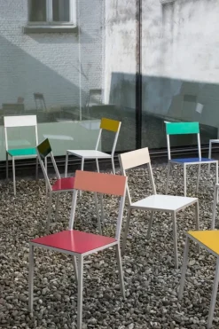 valerie_objects Alu stol, mörkblå - grön