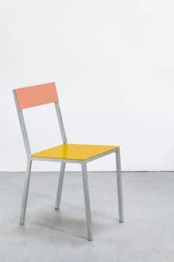 valerie_objects Alu stol, gul - rosa