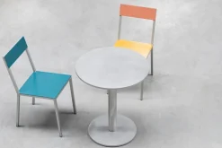 valerie_objects Alu stol, gul - rosa