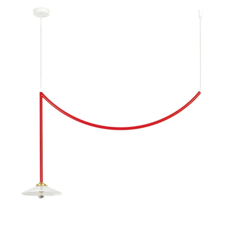 valerie_objects Ceiling Lamp N°5, röd