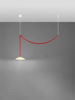 valerie_objects Ceiling Lamp N°5, röd