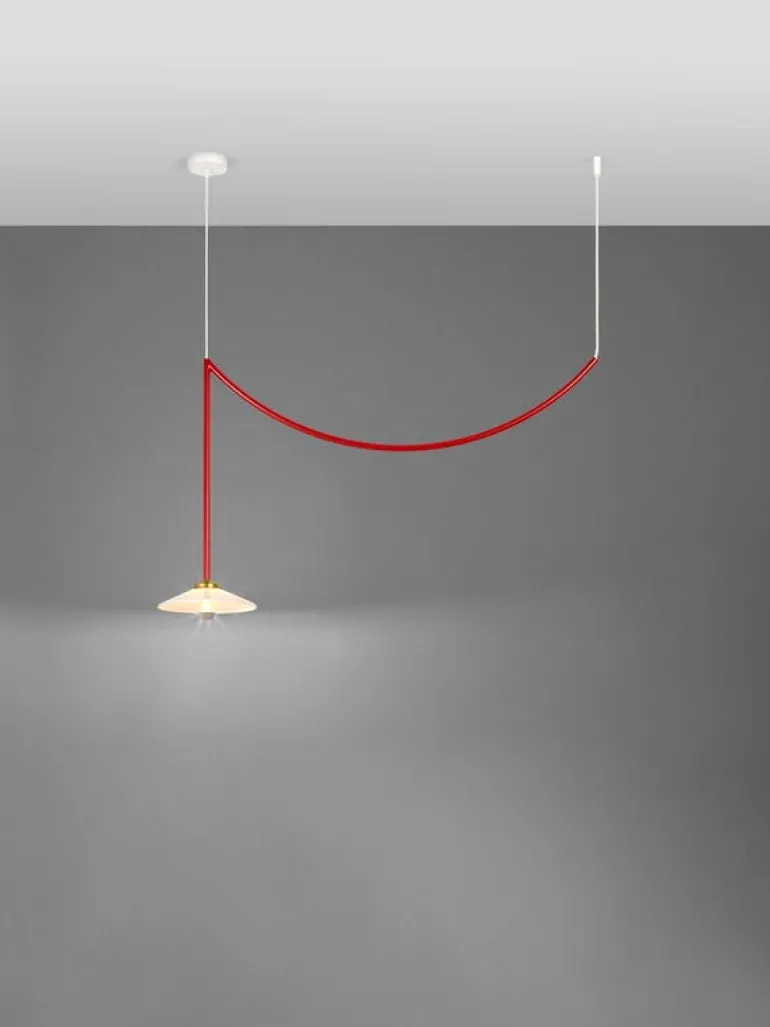 valerie_objects Ceiling Lamp N°5, röd