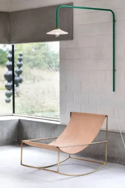 valerie_objects Hanging Lamp N°5, dimbar, menie red