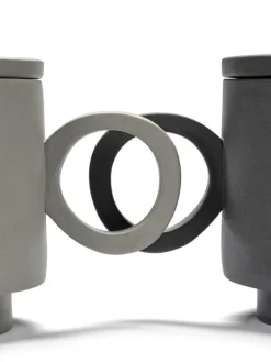 valerie_objects Inner Circle tekanna, ljusgrå