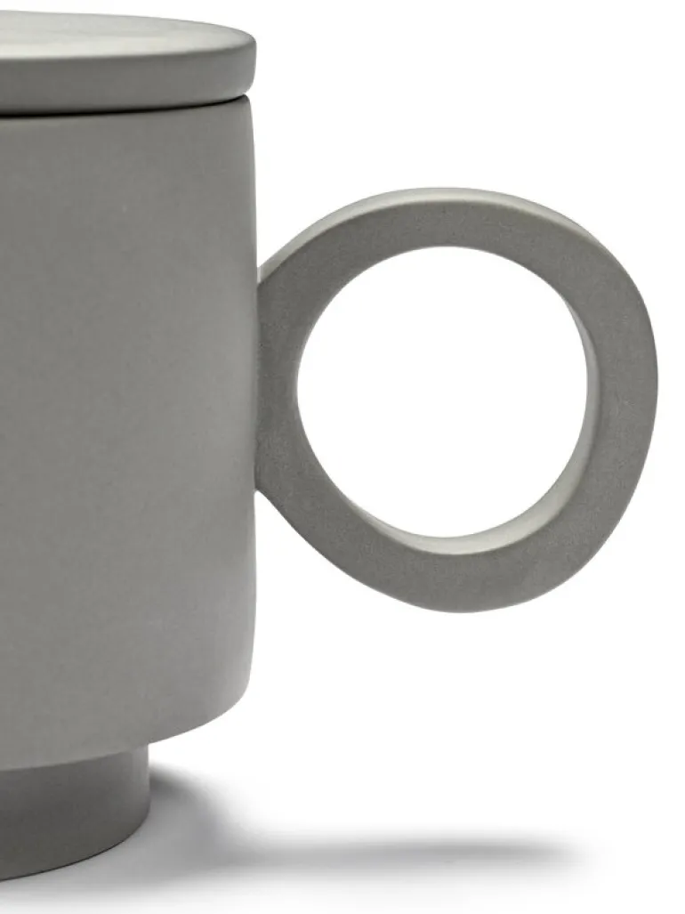 valerie_objects Inner Circle tekanna, ljusgrå