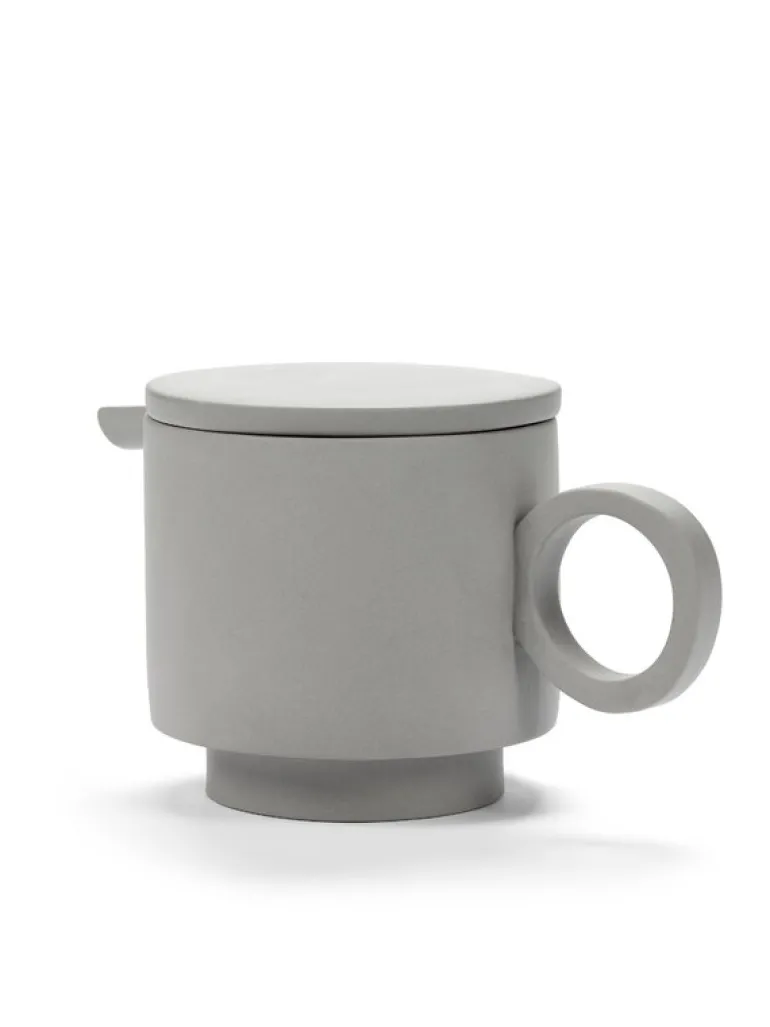 valerie_objects Inner Circle tekanna, ljusgrå